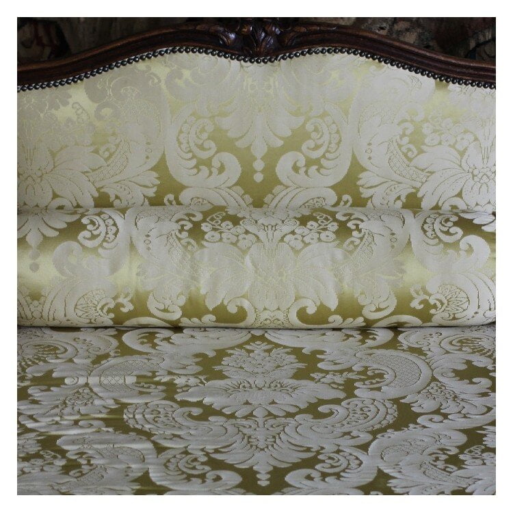 French+Antique+19th+century+louis+xv+daybed+gold+silk