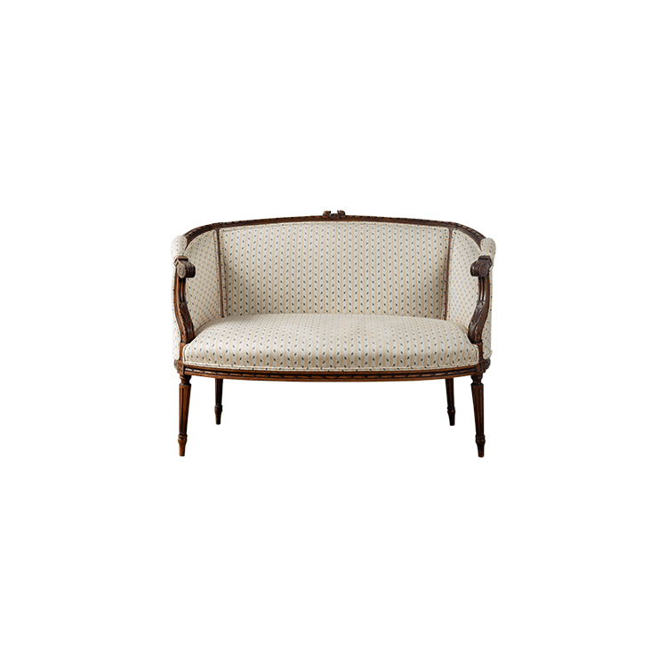 French+Antique+Louis+XVI+style+Walnut+Canapé+for+sale+me