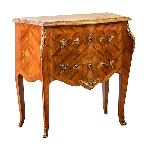 French+Antique+Louis+XV+Style+marquetry+tulipwood+com