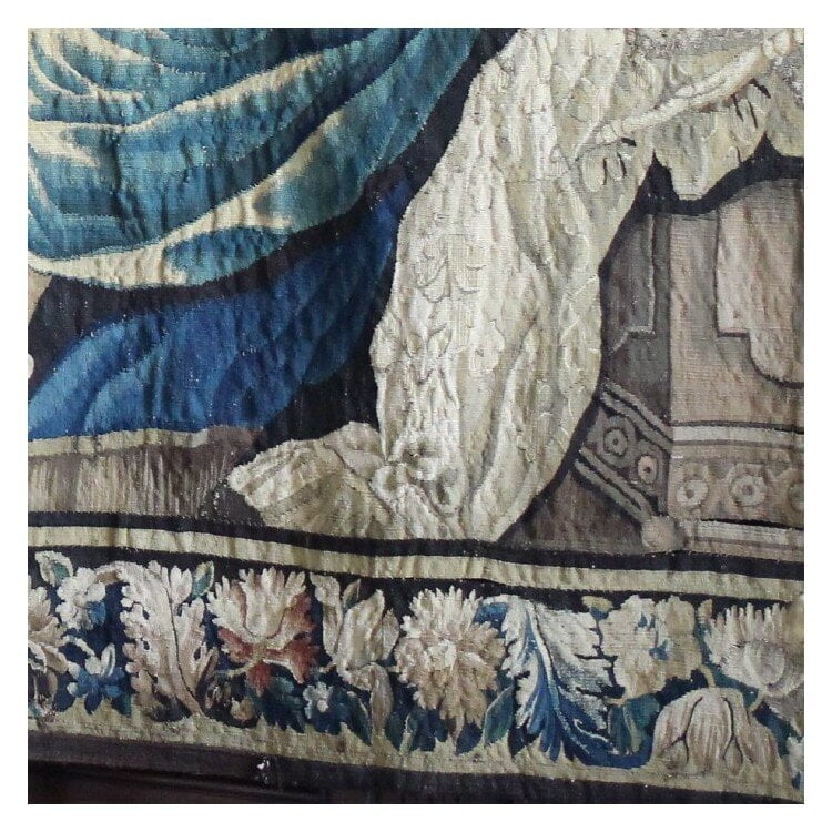 A 17th Century Royal Aubusson Tapestry by ISAAC MOILLON (1614-1673)