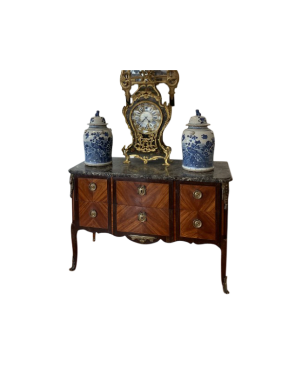 French Traditional Rosewood Commode by Eitenne Avril