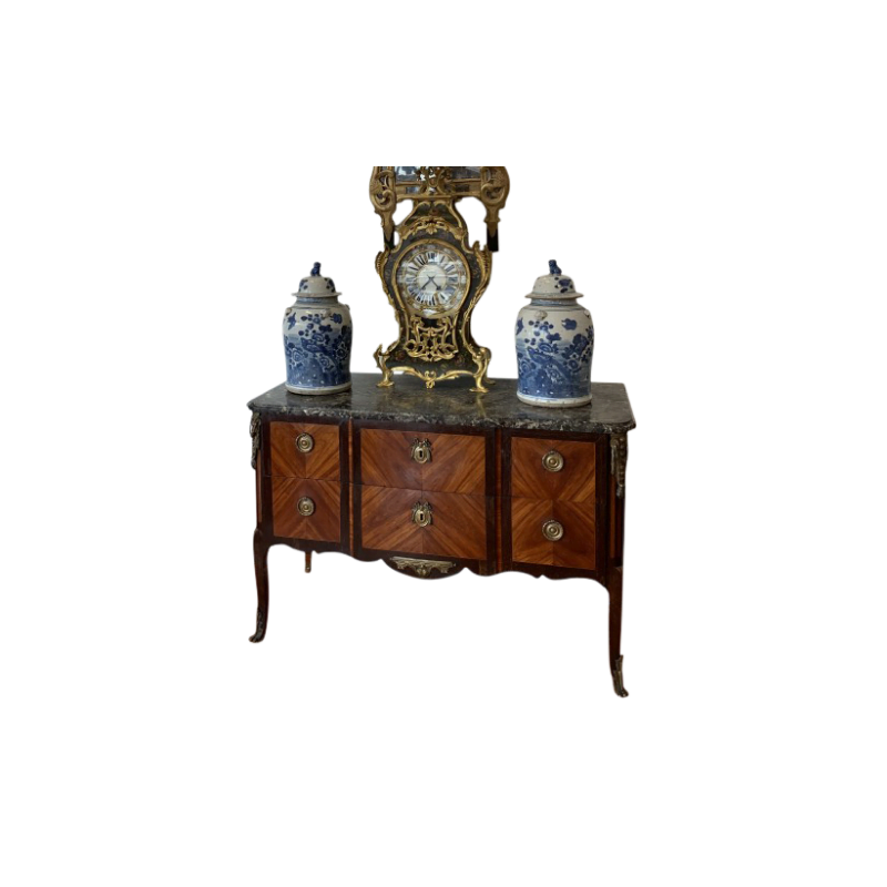 French Traditional Rosewood Commode by Eitenne Avril