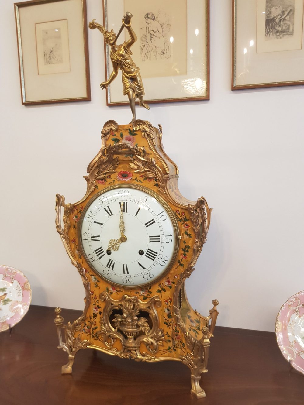 Louis XVI Swiss Clock