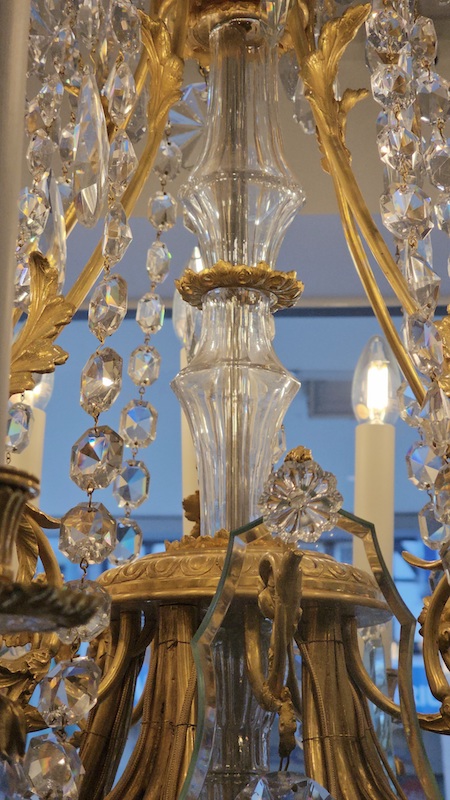 Louis XVI Style Baccarat Crystal Chandelier