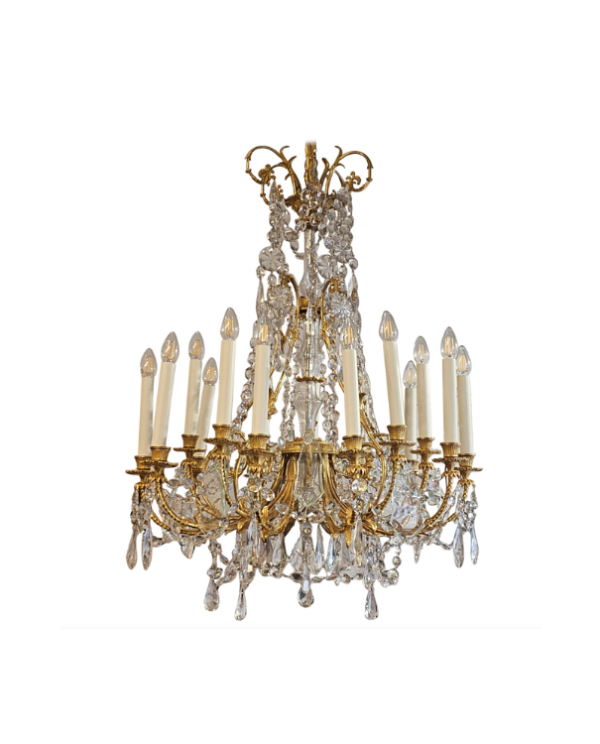 Louis XVI Style French Baccarat Chandelier